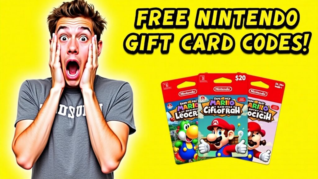 ✅ 2025 Guide to Free Nintendo Gift Card Codes – Redeem, Save, Play!